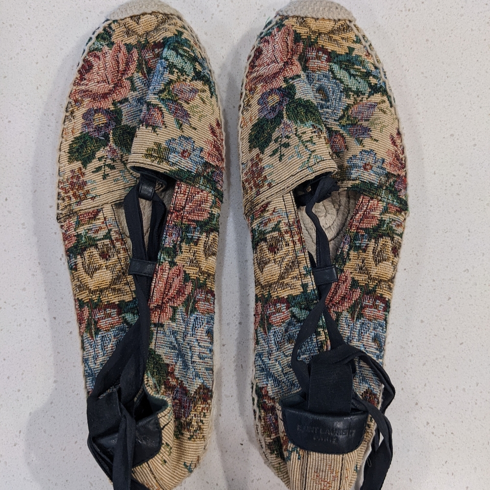 Saint Laurent espadrilles